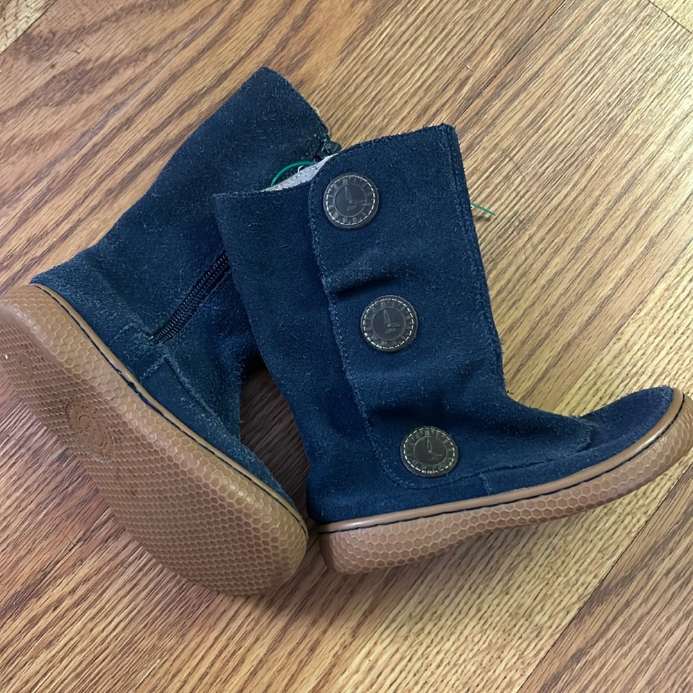 COPY - Livie and Luca Navy Boots 8 Toddler Girl